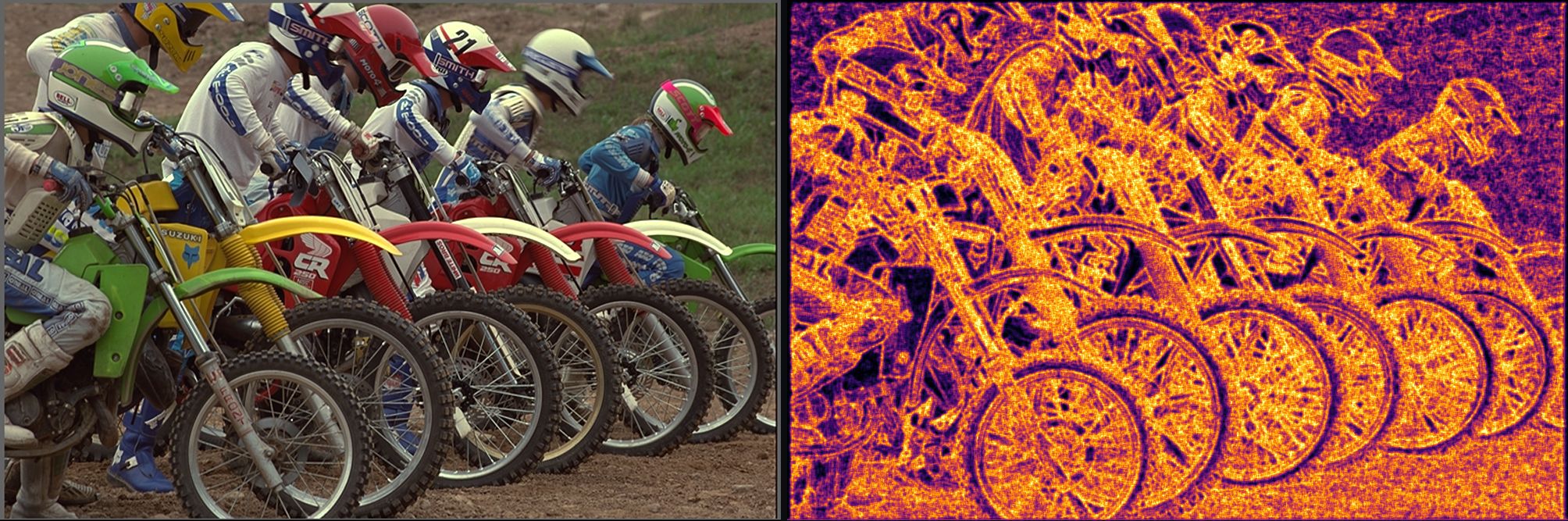 Motos et leur carte φ