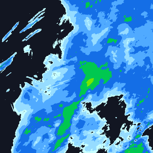 Météo-France, hourly rainfall